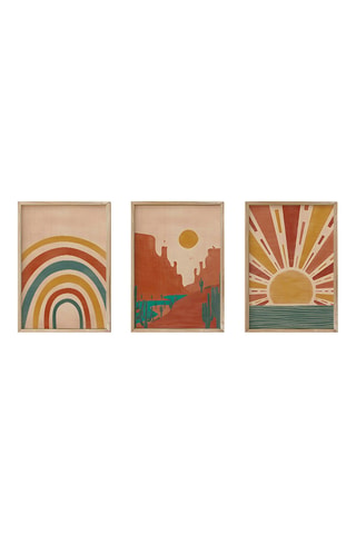 3 quadri - 33 x 48 cm