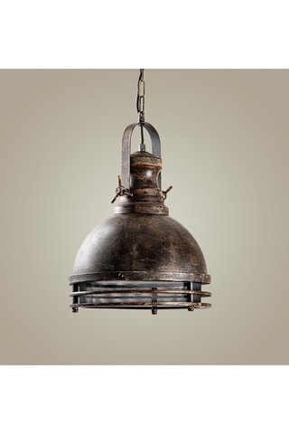 Lampadario Saglam - Marrone scuro - 40 W 
