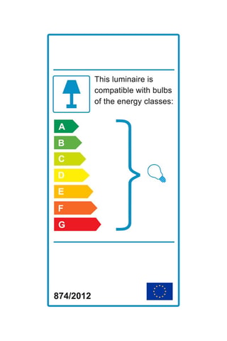 Lampadario Asker - Nero - 40 W