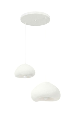 Lampadario - Bianco - 2 x 40 W