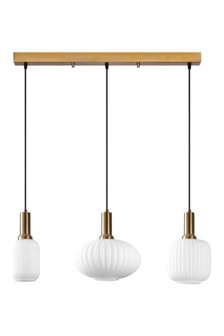 Suspension Asker - Doré - 3 x 40 W