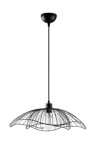 Lampadario Farac - Nero - 60 W