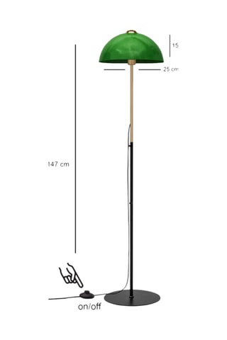 Lampada da Terra LED - Verde - 40 W