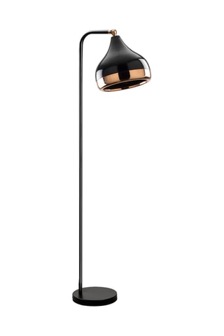 Lampadaire - Noir et cuivré - 100 W