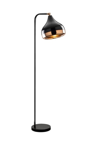 Lampadaire - Noir et cuivré - 100 W