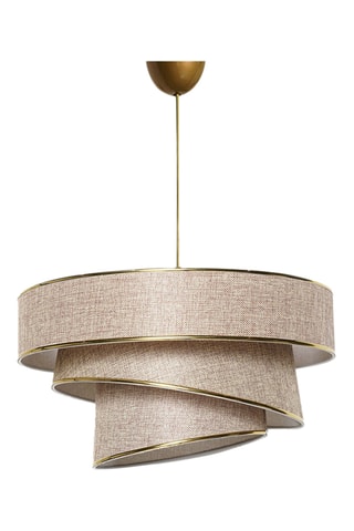 Lampadario Couper - Beige - 45 W
