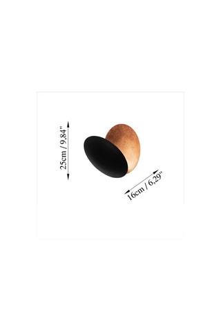 Applique LED - Nero - 5 W