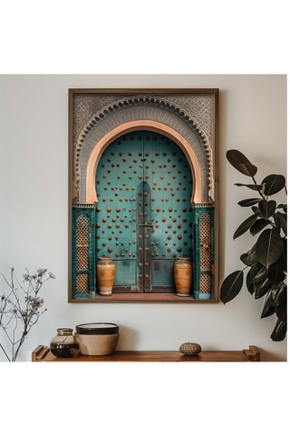 Dipinto decorativo con cornice in MDF Xavierr - 35 x 47 cm