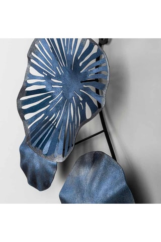 Decorazione da parete Astrid - 79 x 35 cm - Blu