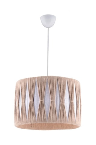 Lampadario - Beige e bianco - 45-60 W