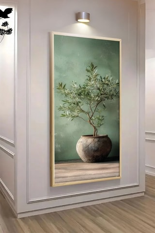 Tableau en bois massif  - 120 x 50 cm