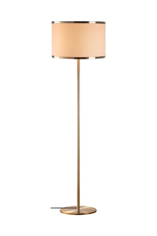 Lampadaire Way - Doré et écru - 40 W