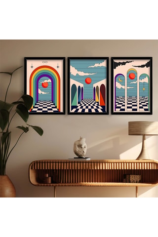 3 quadri - 38 x 53 cm