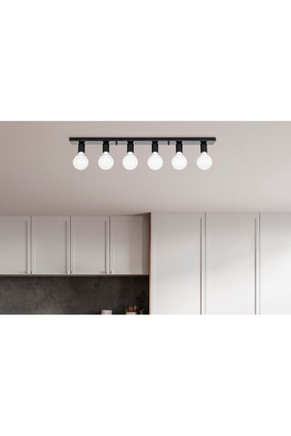 Plafoniera Mirro - Nero - 40 W