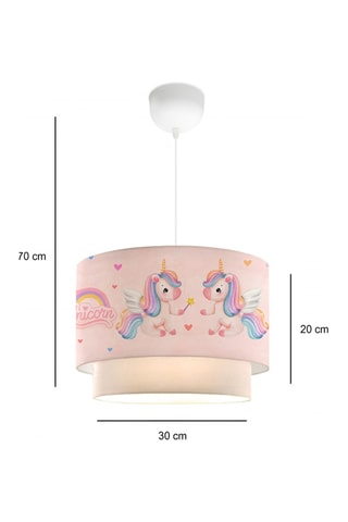 Lampadario - Rosa - 40 W