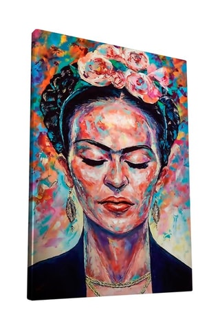 Quadro in legno "Frida Kahlo" Natasha Mylius - 50 x 70 cm
