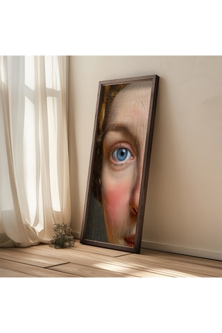 Peinture décorative encadrée en MDF Léandre - 60 x 120 cm