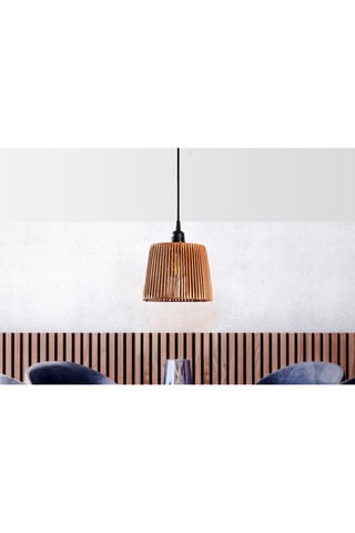 Lampadario in bambù Akin - Neutro - 45-60 W