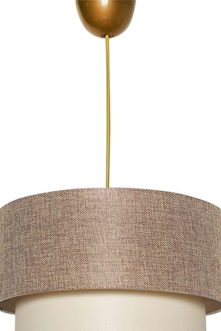 Lampadario - Beige e crema - 60 W