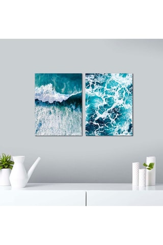 2 quadri in MDF Sylvie - 30 x 40 cm