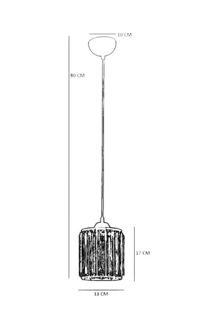 Lampadario - Dorato - 40 W