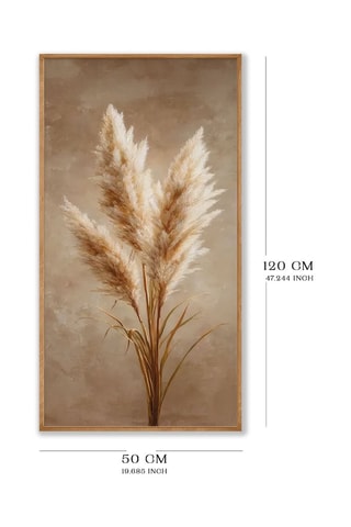 Quadro in legno massiccio - 70 x 33 cm