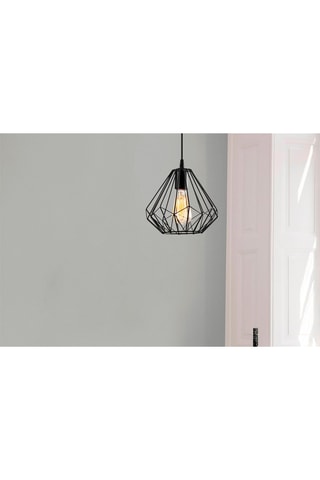 Lampadario Diamond - Nero - 100 W