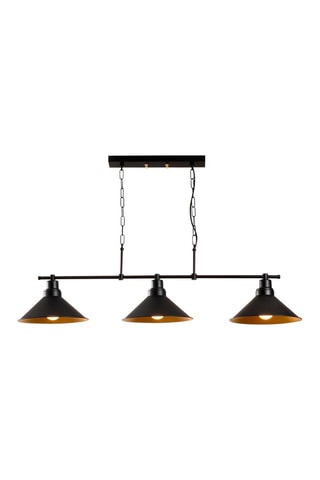 Lampadario Sivani - Nero - 3 x 100 W