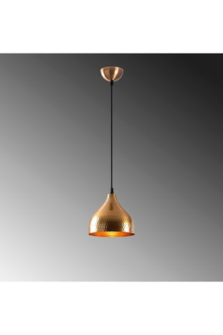 Lampadario Tattoo - Dorato e nero - 60 W