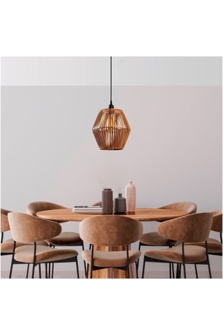 Lampadario Gonio - Marrone - 40 W