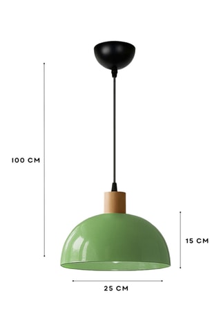 Lampadario - Verde chiaro - 40 W