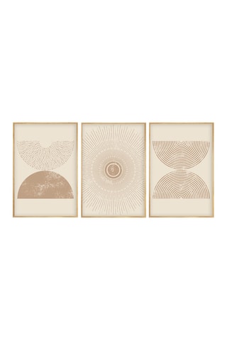 3 quadri in legno massiccio Huhu315