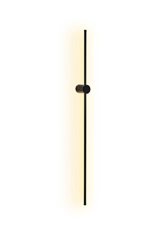 Applique murale LED - Noir - 24 W