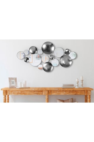 Décoration murale Lumos - 116 x 60 cm - Argenté