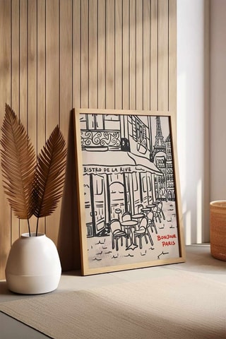 Quadro in legno - 33 x 48 cm
