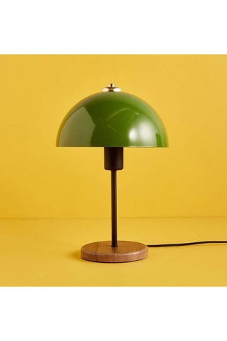 Lampada da tavolo AYD-3444 - Verde e Marrone - 9-15 W