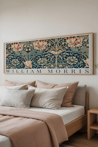 Quadro “Chèvrefeuille” William Morris - 33 x 70 cm