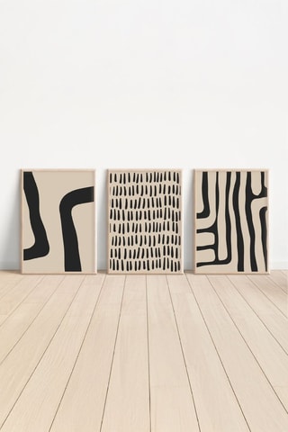 Trittico in legno massiccio - 50 x 70 cm