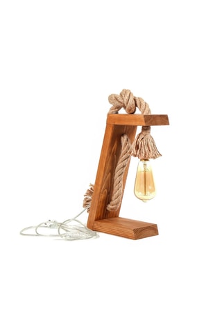 Lampada da tavolo in legno di abete rosso KN13 - Neutro - 40 W