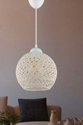 Lampadario DL097 - Bianco  - 60 W