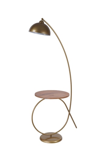 Lampada da terra - Dorato - 40 W