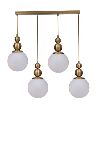 Lampadario - Dorato - 4 x 40 W