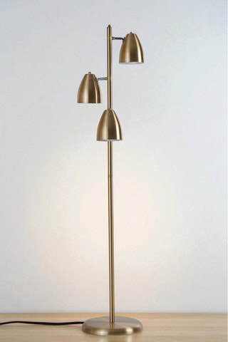 Lampada da terra - Dorato - 3 x 40 W