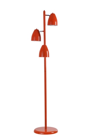 Lampada da terra - Arancione - 3 x 40 W