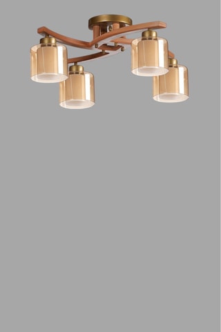 Plafoniera - Beige - 4 x 40 W