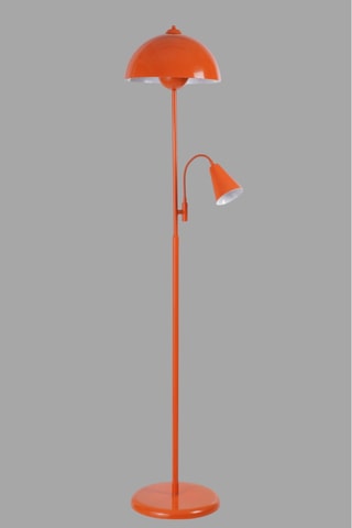 Lampada da terra - Arancione - 2 x 40 W