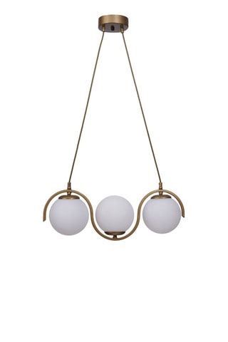 Lampadario - Dorato - 3 x 40 W