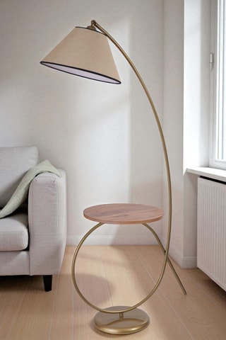 Lampada da terra - Beige - 40 W