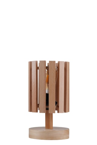 Lampada da tavolo in legno - Neutro - 40 W