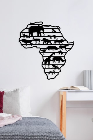 Decorazione da parete - 67 x 70 cm - Nero